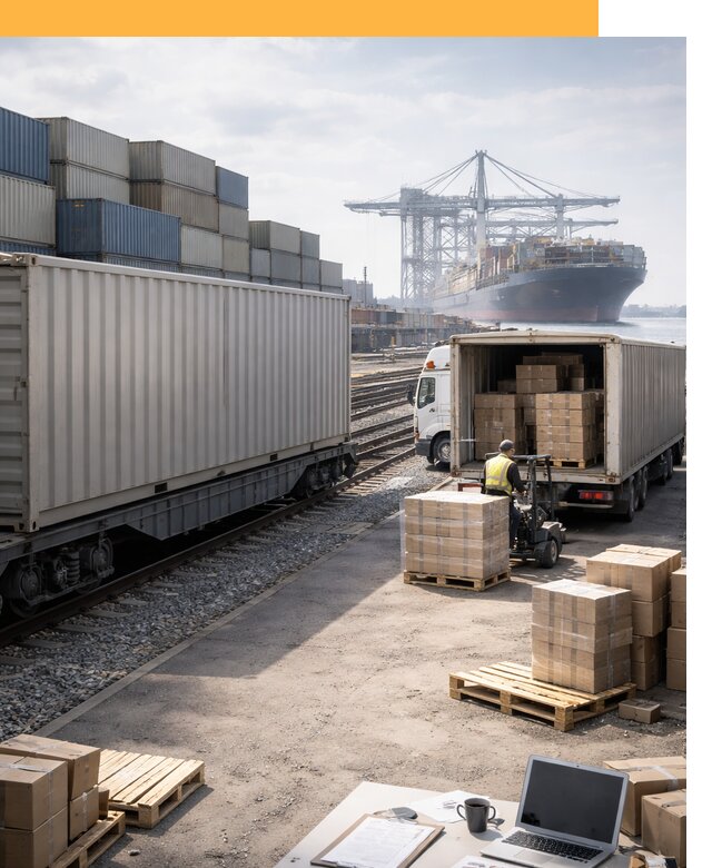 Мультимодальные перевозки грузов по миру от 46035 руб