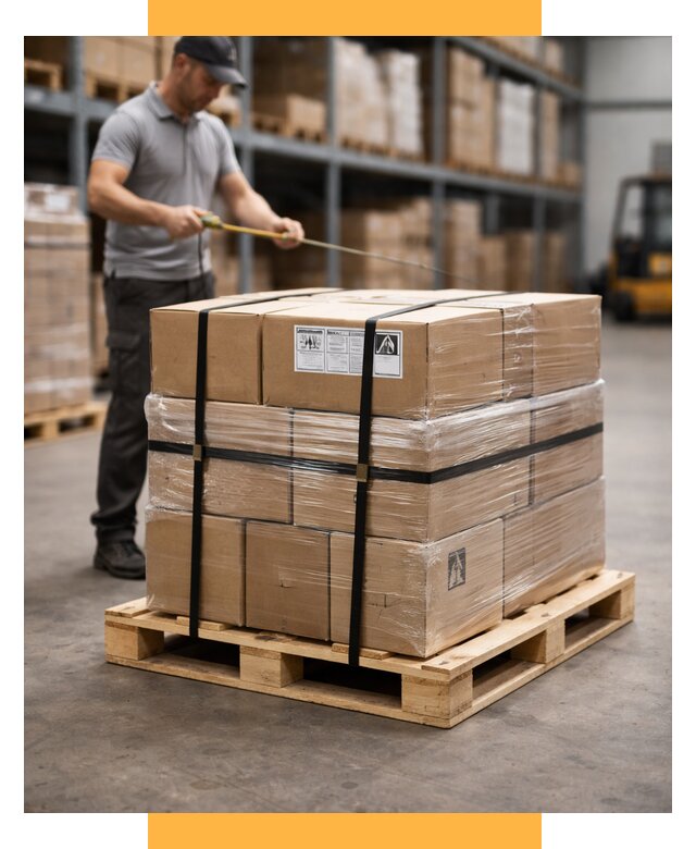 Упаковка и паллетирование грузов от 3581 р. | СетСервис-Влк