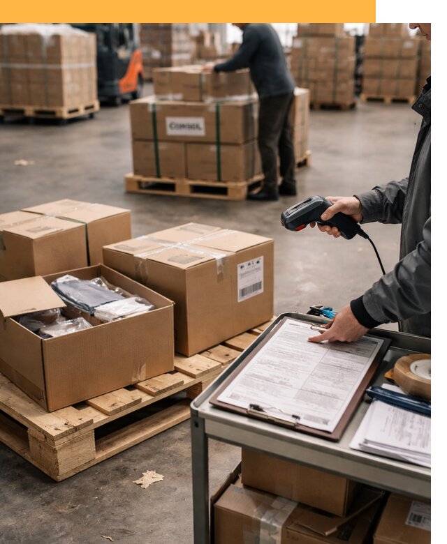 Сборные грузы из Китая: доставка, склад и таможня от 18414