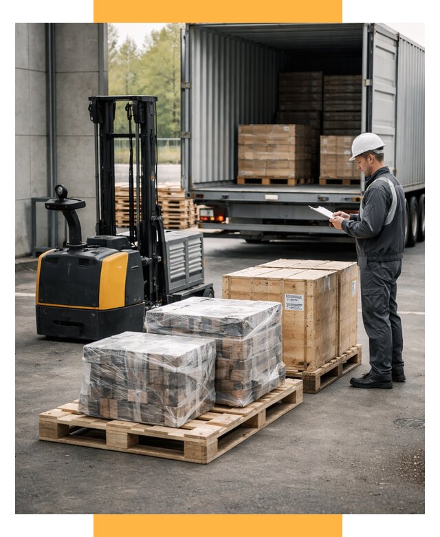 Доставка оборудования из Европы под ключ от 46035 р. | СетСервис-Влк