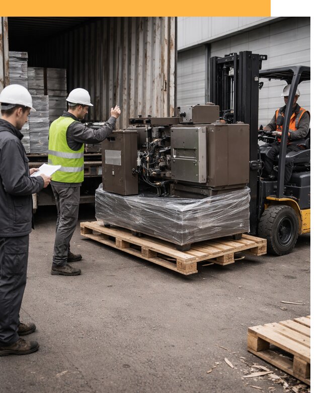 Доставка промышленного оборудования из Европы от 46035