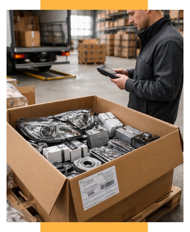 Доставка автозапчастей из Европы под ключ от 12788 р. | СетСервис-Влк