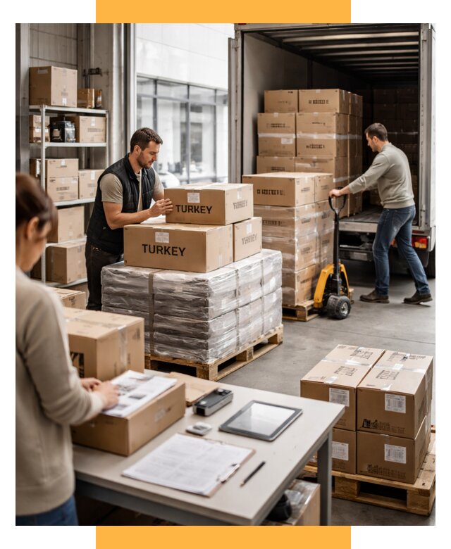 Доставка одежды из Турции от 6650 р. под ключ, СетСервис-Влк