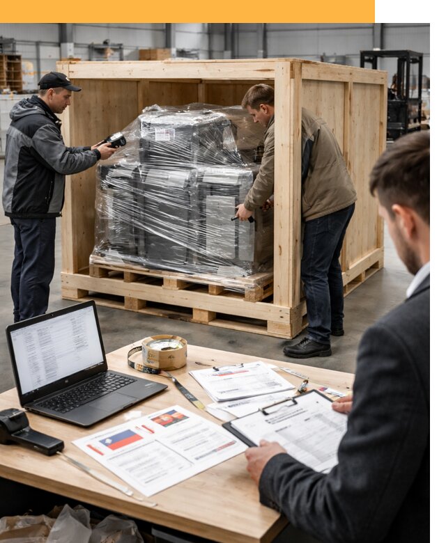 Доставка промышленного оборудования из США от 66495 руб