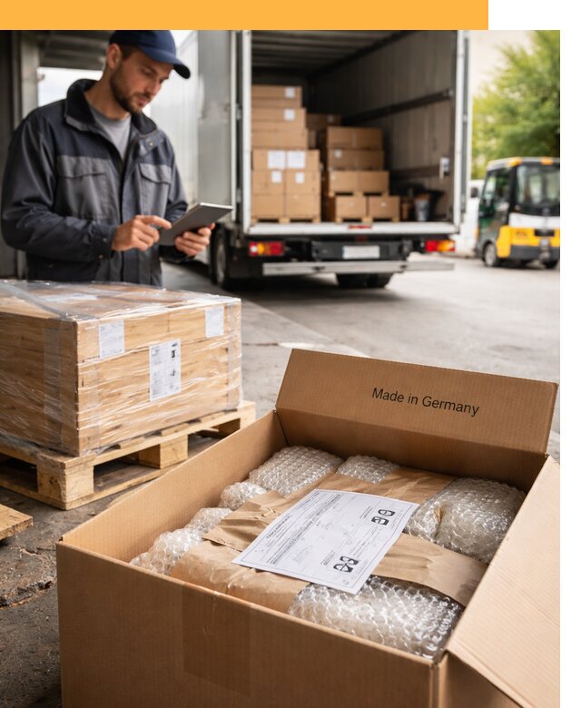 Доставка грузов из Германии от 46035 руб с таможенным оформлением