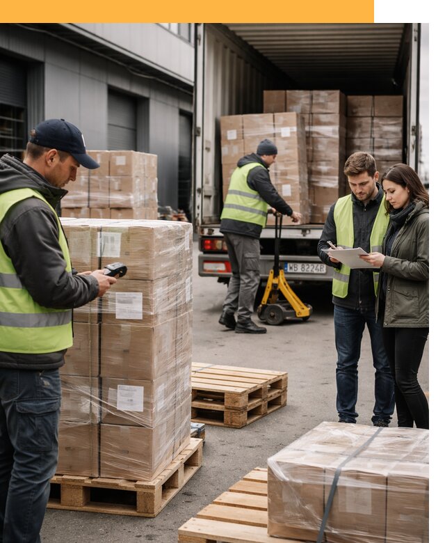 Доставка грузов из Польши: морем, авто и авиа от 7673