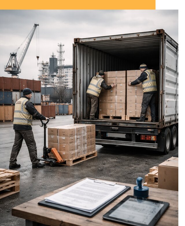 Доставка грузов из Латвии от 25575 руб, морская, авто, авиа