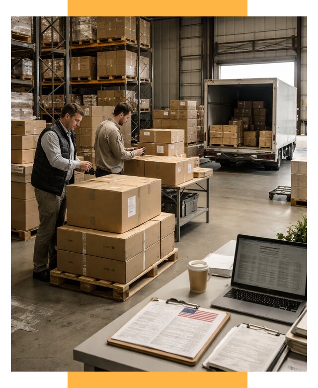 Доставка грузов в США от 6650 р., логистика и экспорт СетСервис-Влк