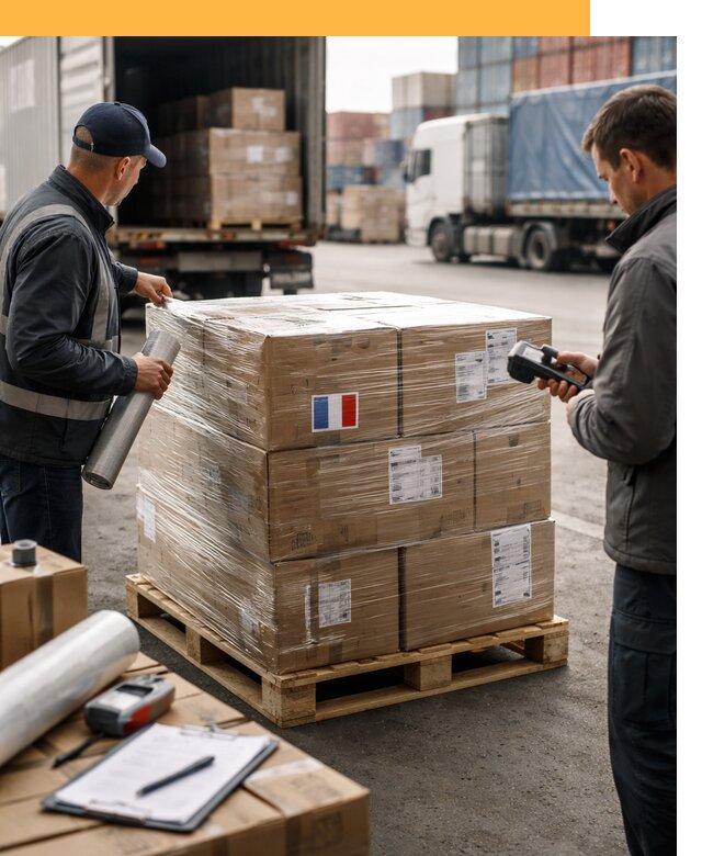 Доставка грузов во Францию от 25575 быстро и надежно