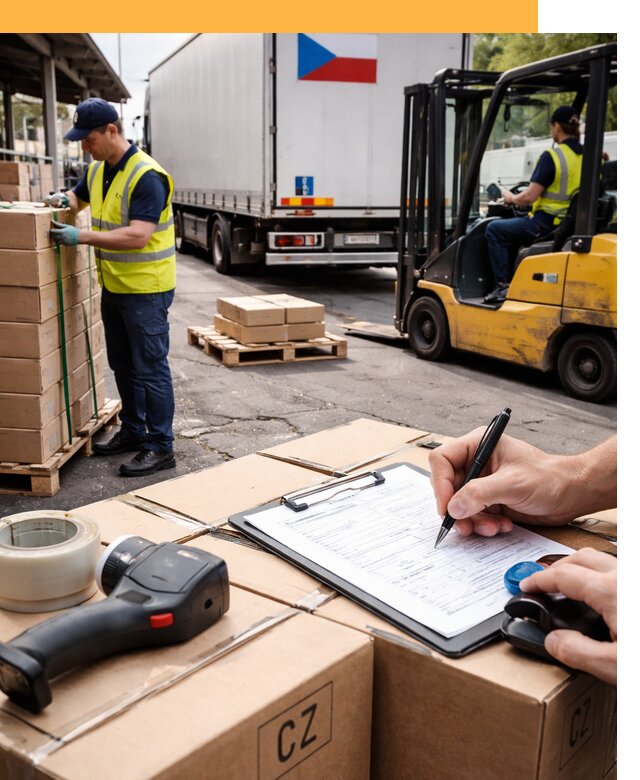 Доставка грузов в Чехию от 35805 руб, международные перевозки