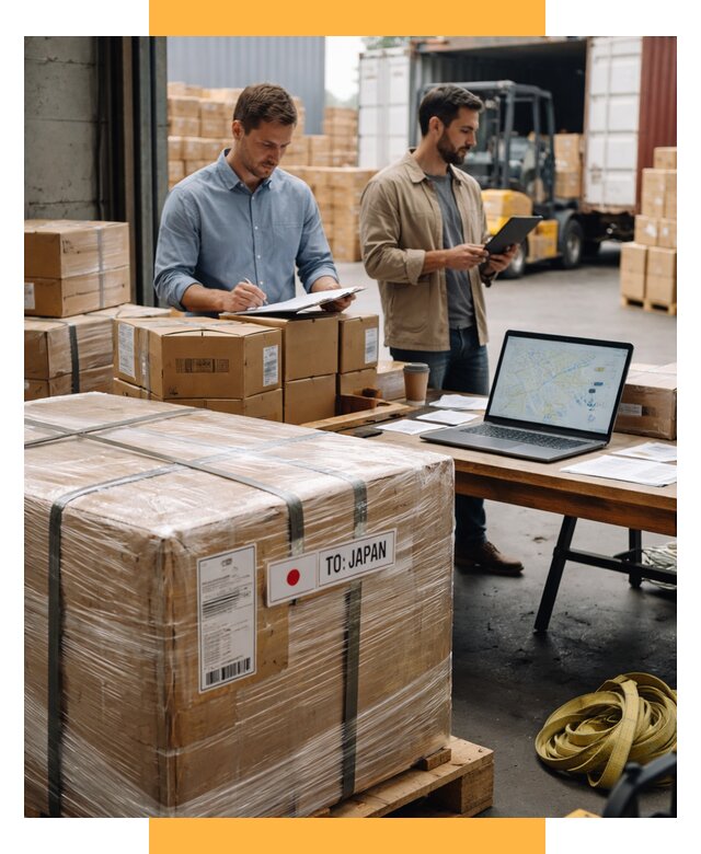 Доставка грузов в Японию от 25575 р., логистика СетСервис-Влк