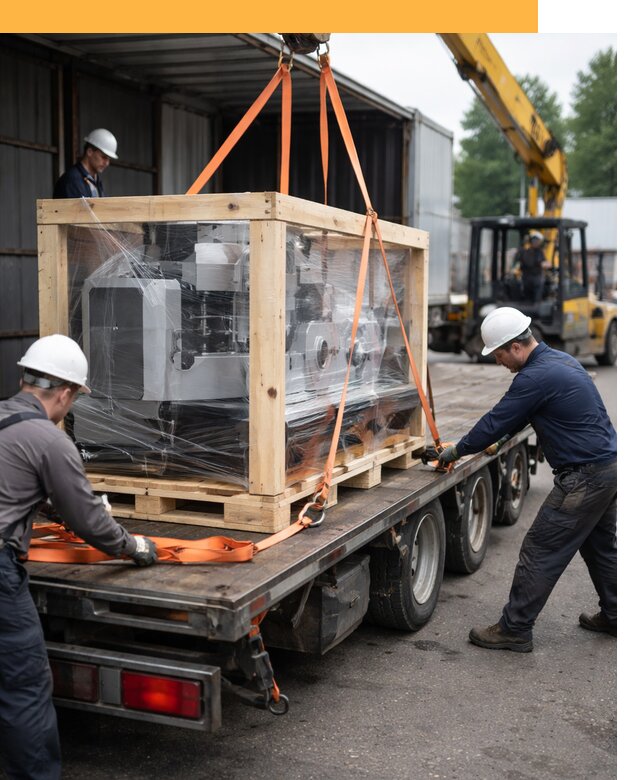 Международная перевозка станков любой сложности от 61380