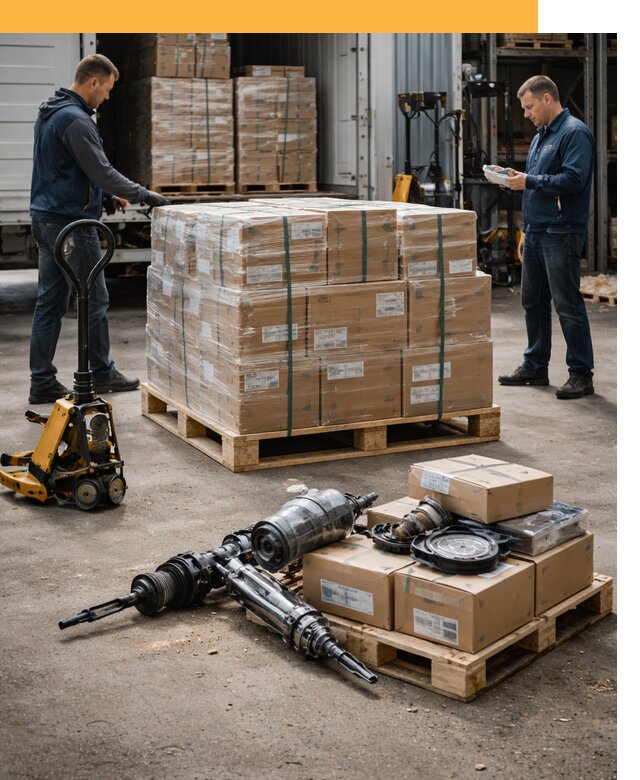 Международная перевозка автозапчастей по миру от 4604 руб