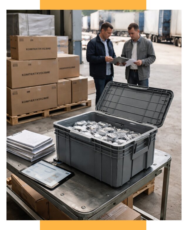 Перевозка комплектующих из Китая от 6650 р. | СетСервис-Влк