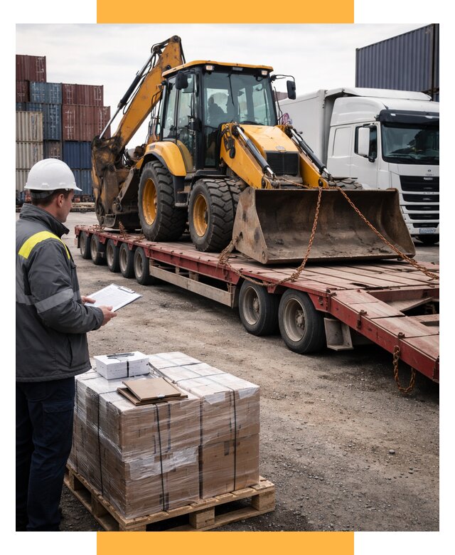 Международная перевозка спецтехники от 46035 р., СетСервис-Влк