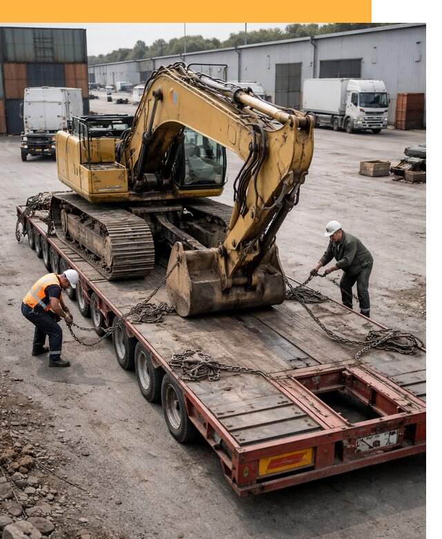 Перевозка спецтехники по России и миру от 46035 руб