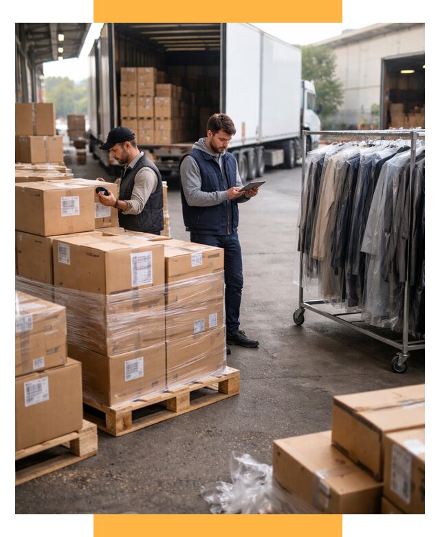 Перевозка и доставка одежды из Китая от 7673 р., СетСервис-Влк