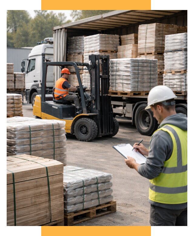 Перевозка строительных материалов от 5627 р. | СетСервис-Влк