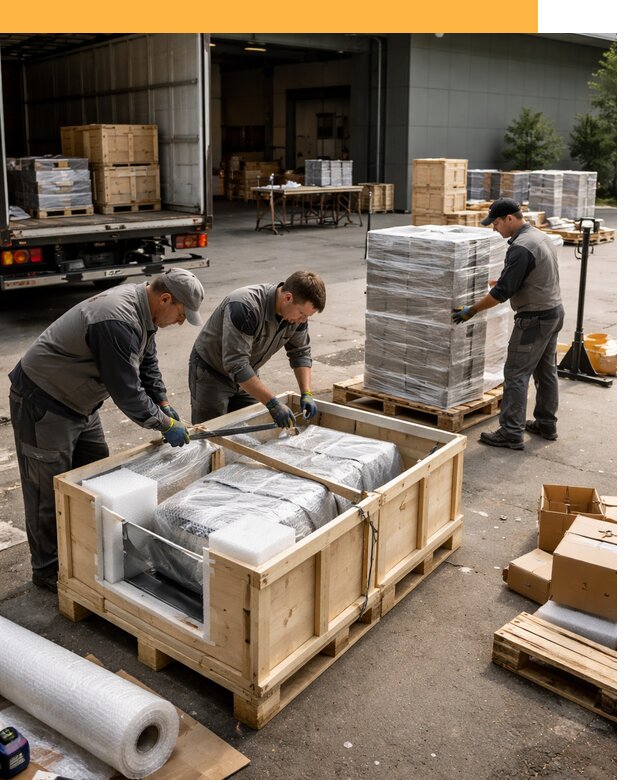 Перевозка выставочных грузов по миру от 25575 руб за м2 с таможней