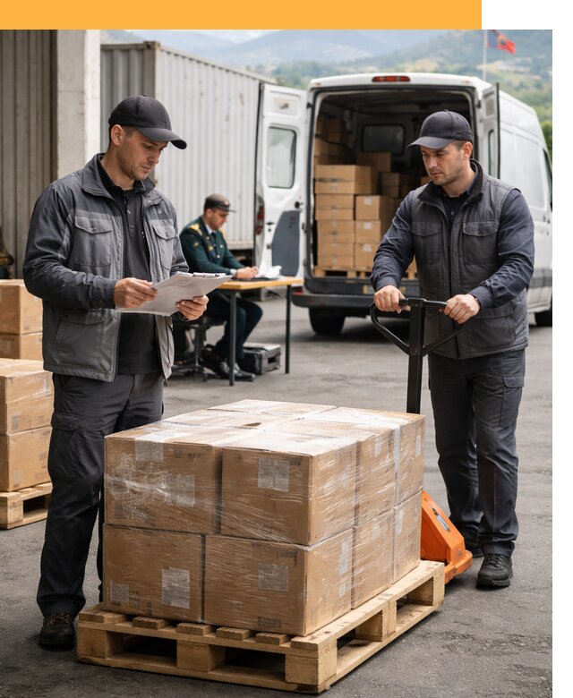 Доставка грузов через Армению, быстрая таможенная очистка от 25575