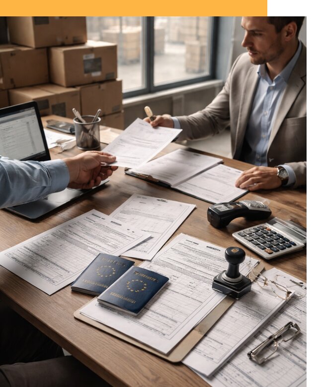 Таможенное оформление грузов из Европы от 8696 руб