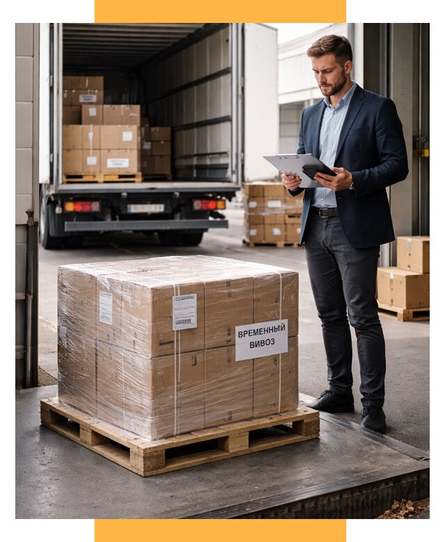 Временный вывоз товаров под ключ от 8184 р. | СетСервис-Влк