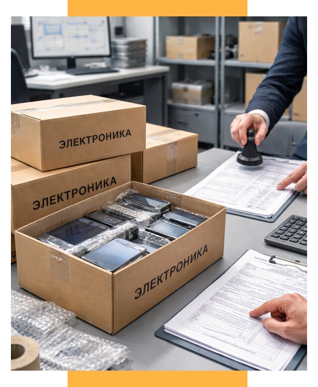 Растаможка электроники под ключ от 8184 р. СетСервис-Влк