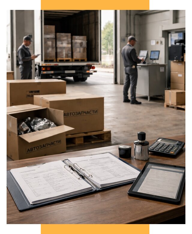 Таможенное оформление автозапчастей под ключ от 8696 р., СетСервис-Влк