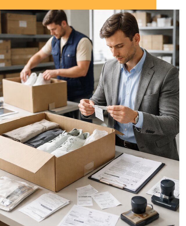 Таможенное оформление одежды и обуви по выгодной цене от 6650 руб