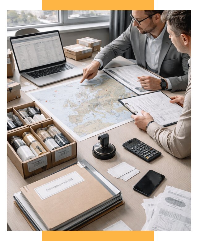 Поиск европейского поставщика от 15345 р., СетСервис-Влк