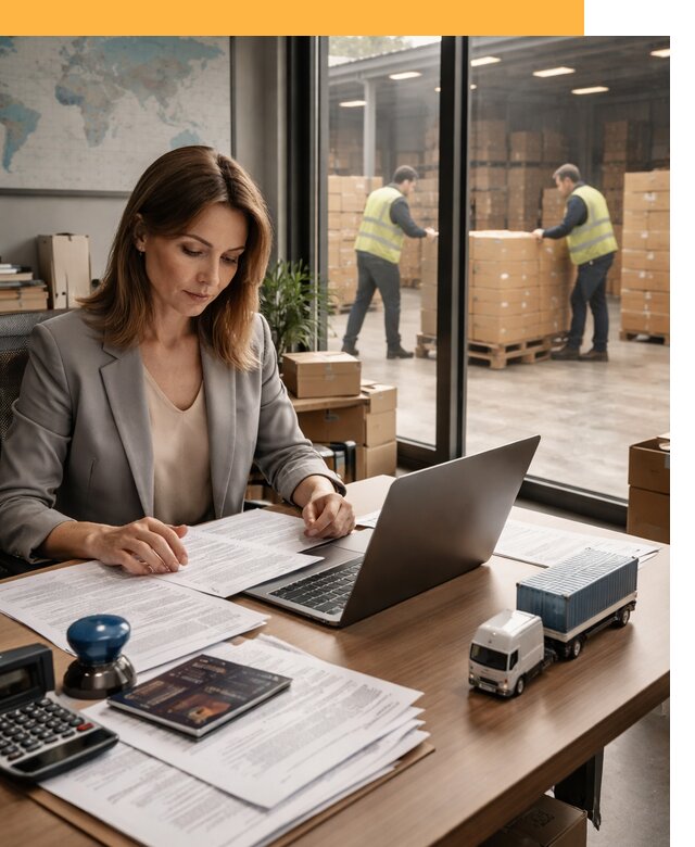 Импорт через третьи страны с таможенным оформлением от 25575 руб.