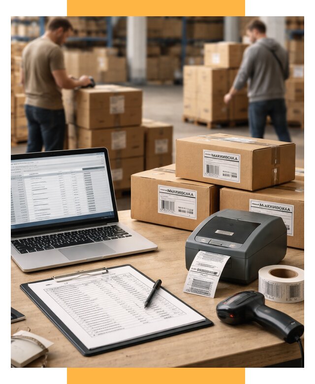 Маркировка импортных товаров от 4604 р. под ключ, СетСервис-Влк