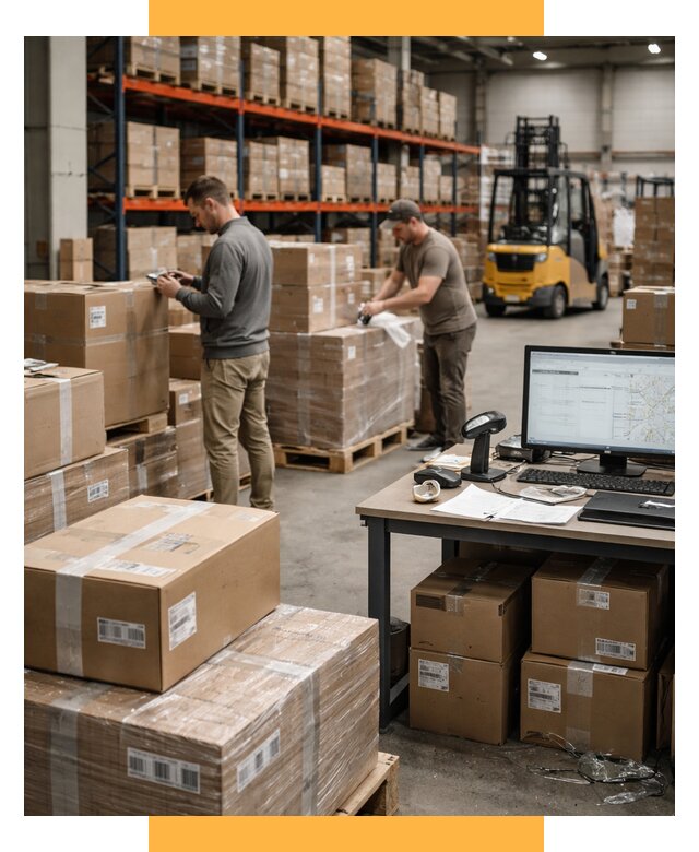 Склад консолидации в Европе от 6650 р., услуги СетСервис-Влк