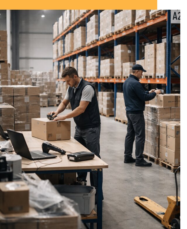 Склад консолидации в Европе: хранение, сортировка от 6650